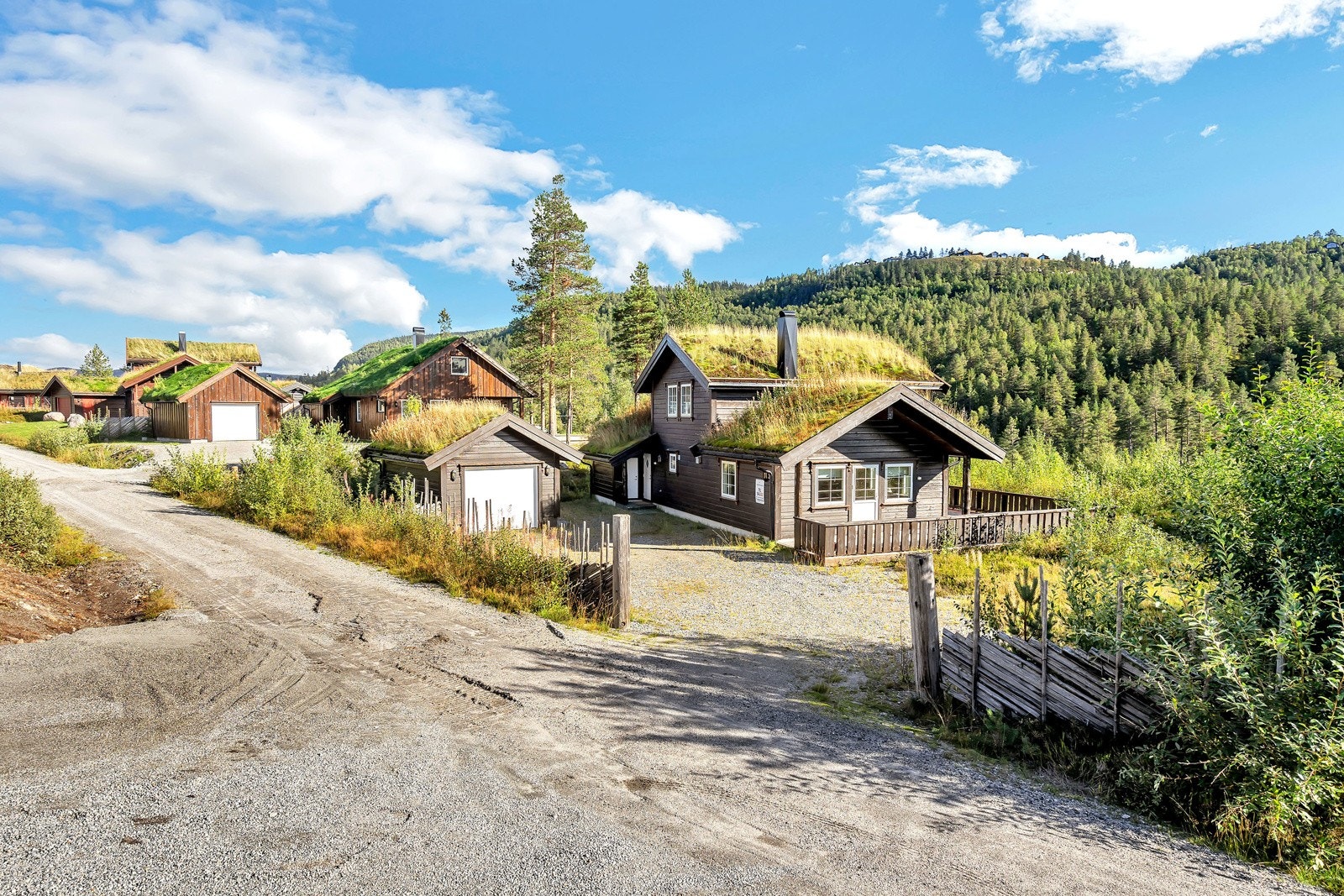 Flott beliggende hytte i attraktivt hytteområde på Brokke Galleribilde