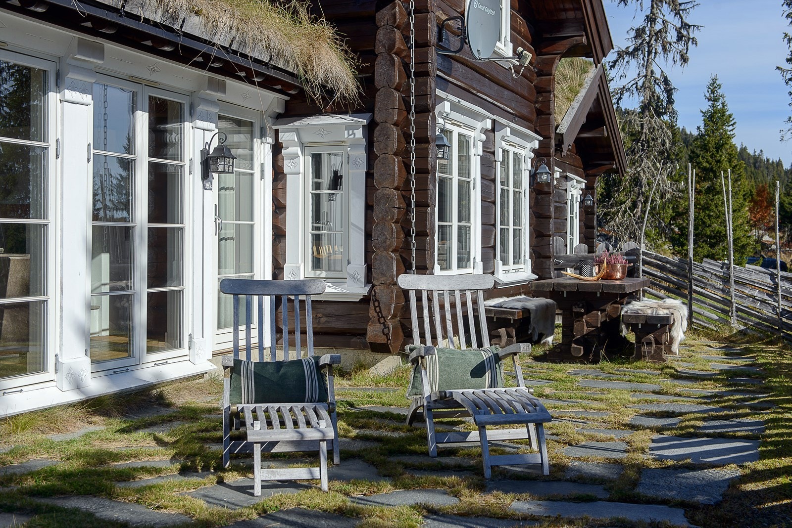 Uteområde. Galleribilde