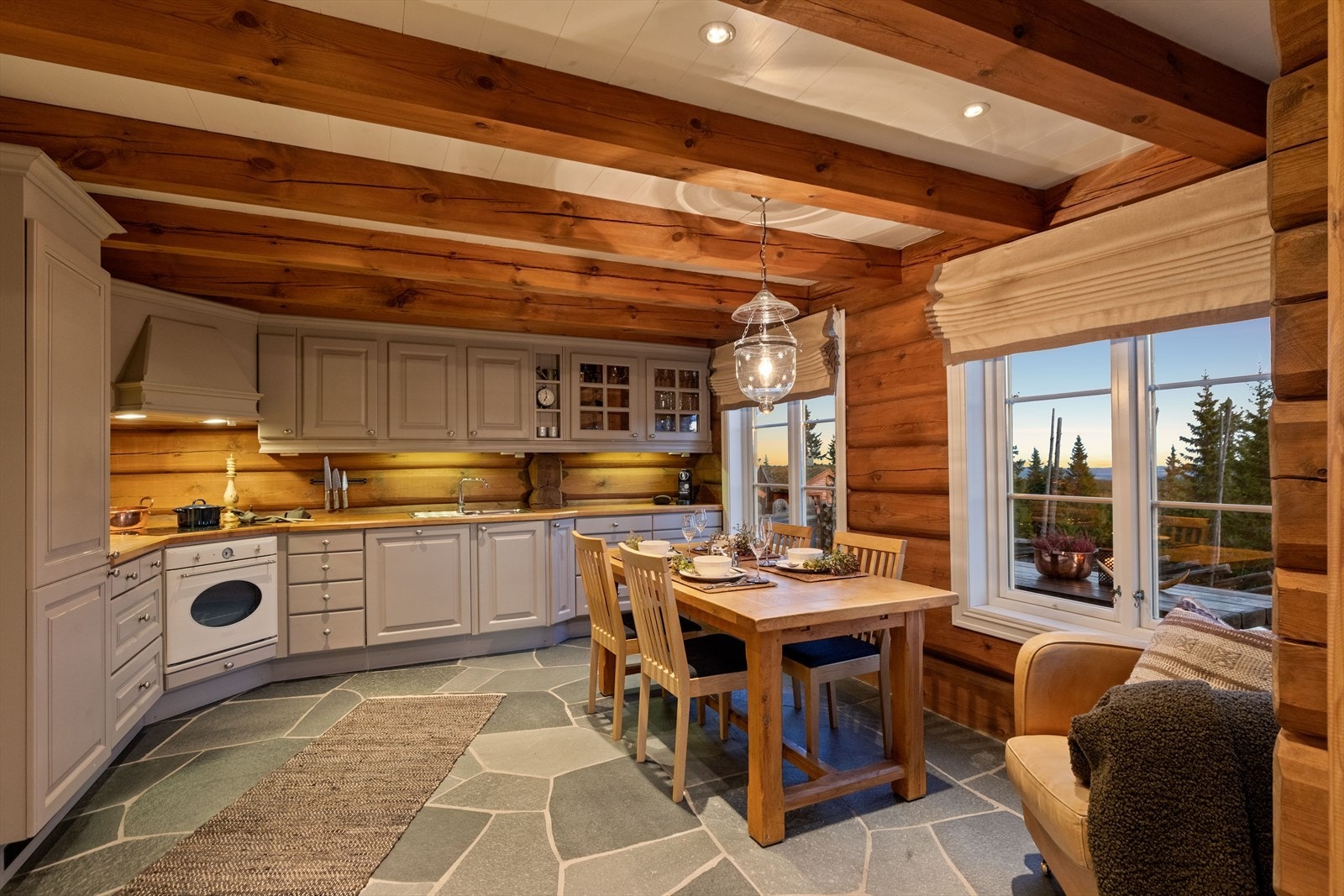 Kveldsstemning. Galleribilde