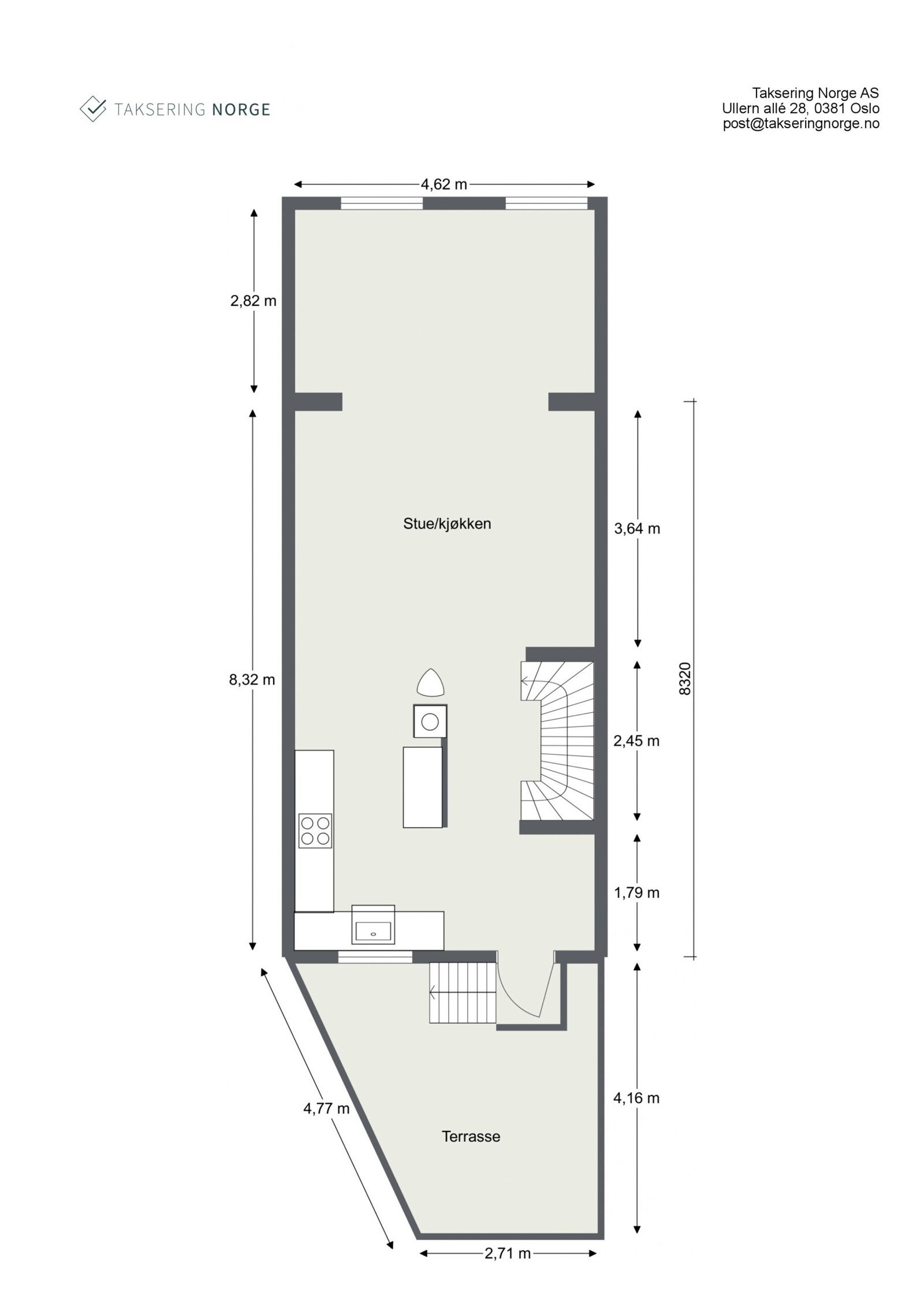 Plantegning 1. etasje. Galleribilde