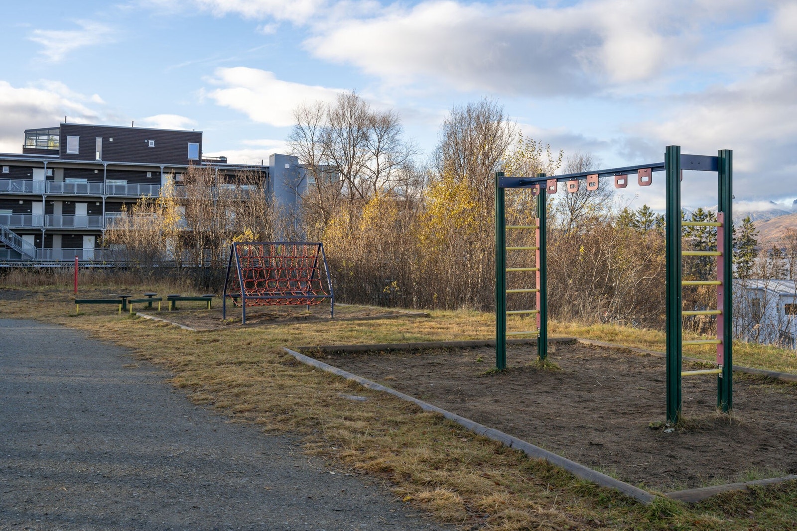 Et etablert område som anses som barnevennlig Galleribilde