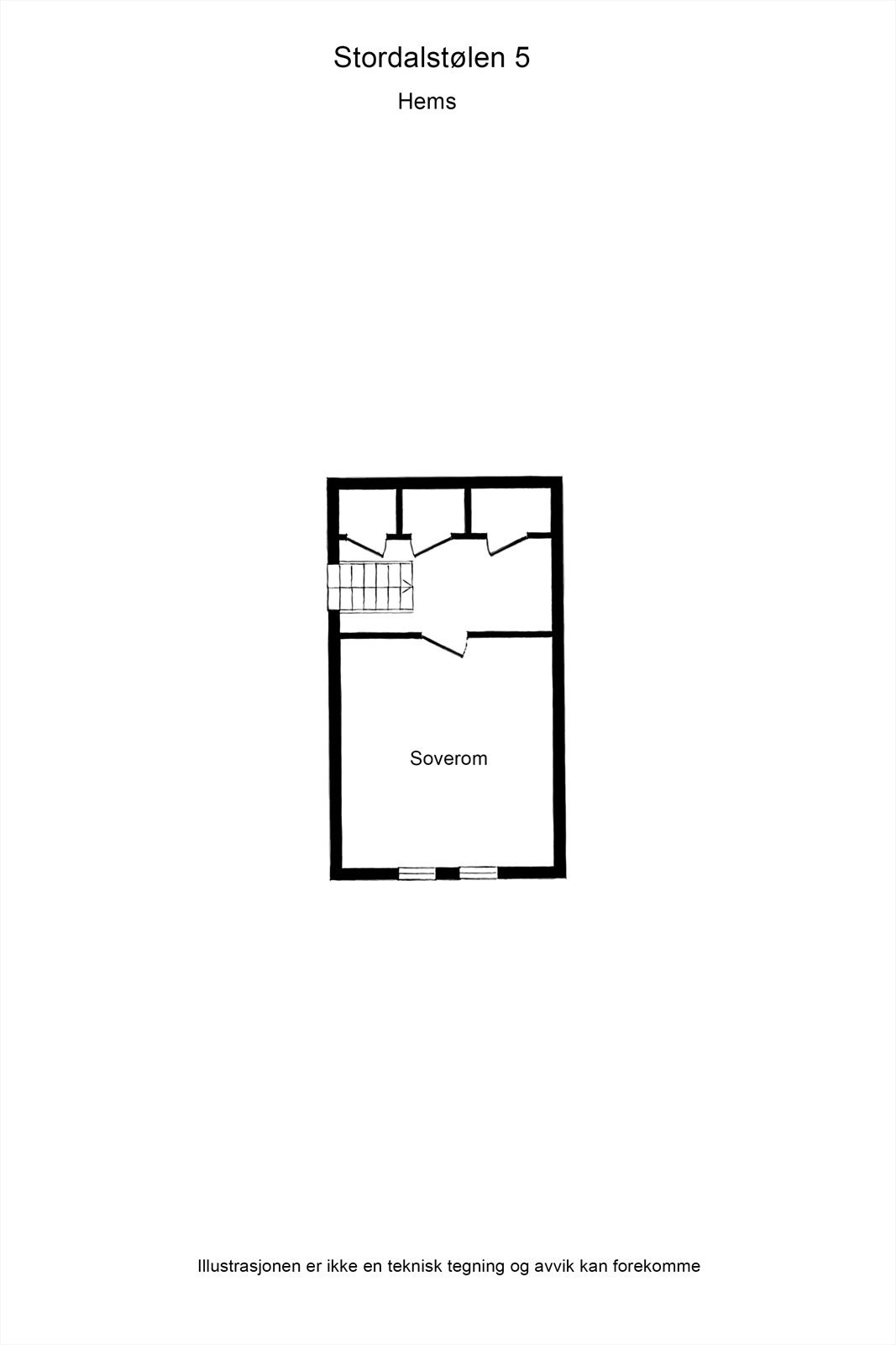 Hems plantegning Galleribilde