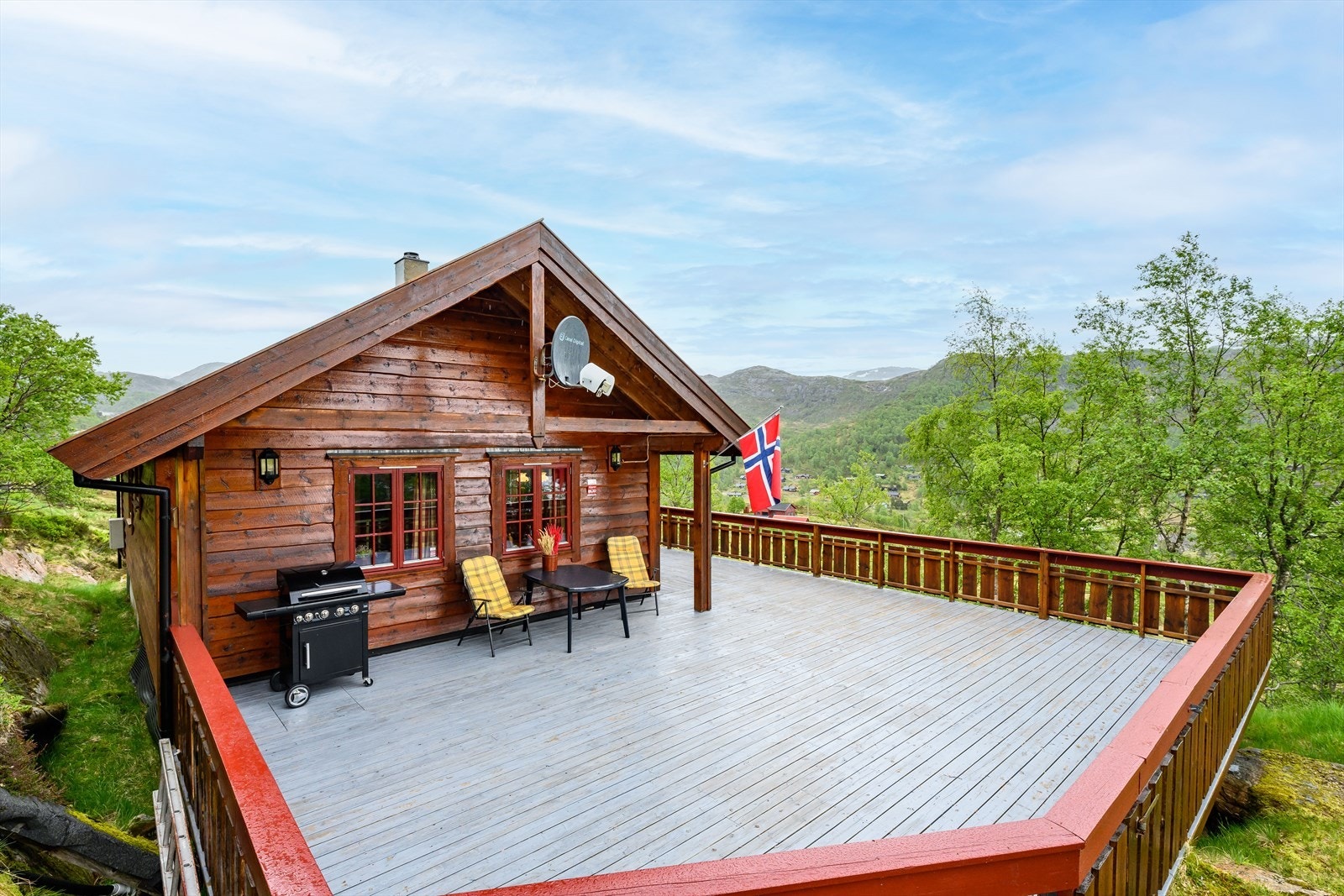 Stor terrasse! Galleribilde