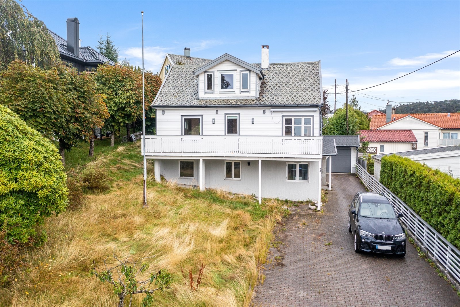 Eiendommen står i dag tom og klar for ny eier Galleribilde