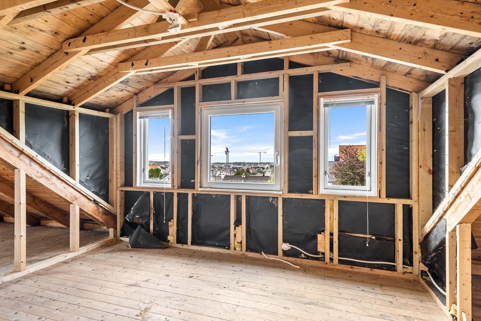 Romslig loft Galleribilde