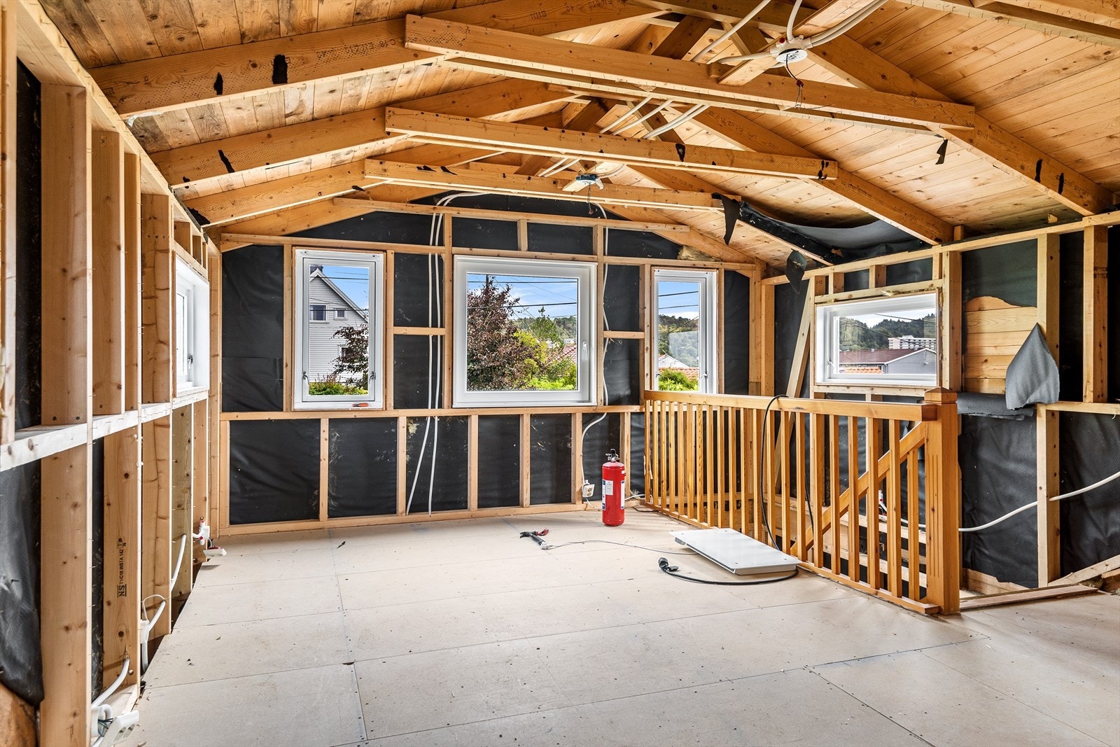 Romslig loft Galleribilde