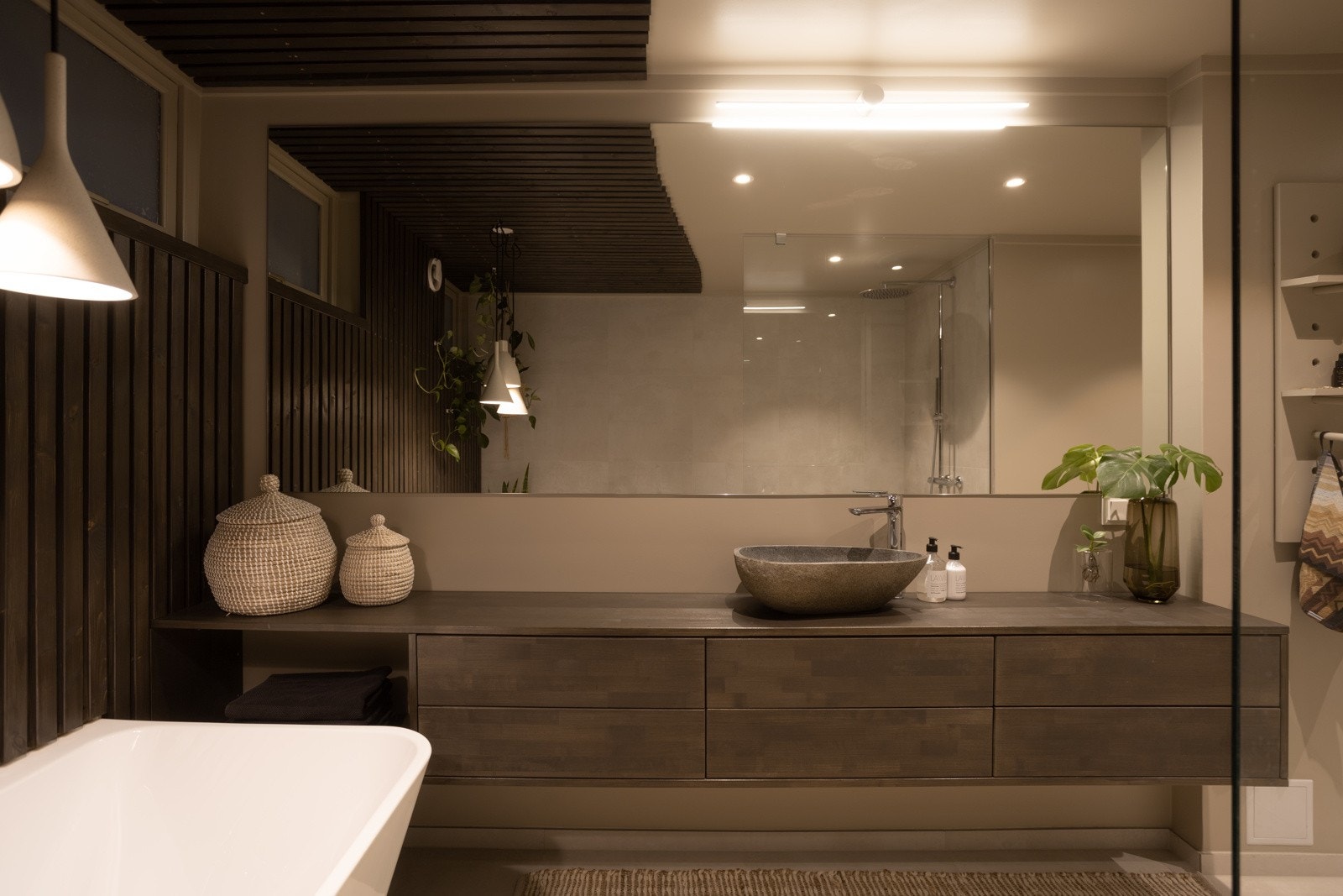 Badet gir en eksotisk følelse Galleribilde