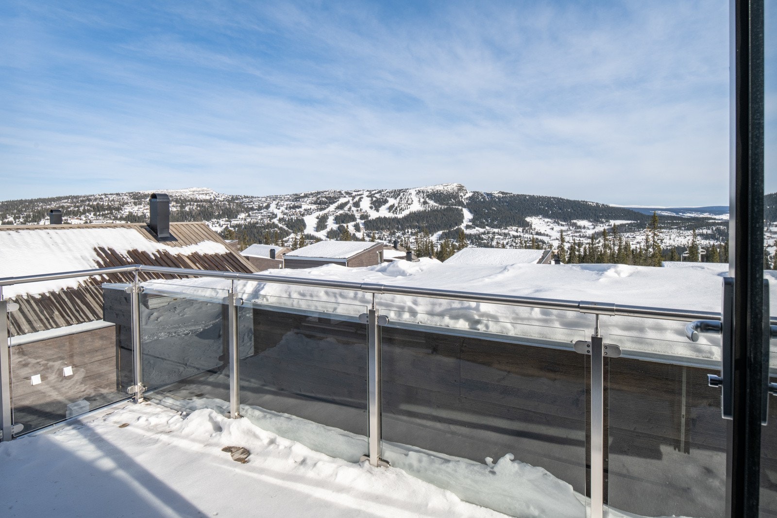 Stor terrasse på 10 kvm. Galleribilde