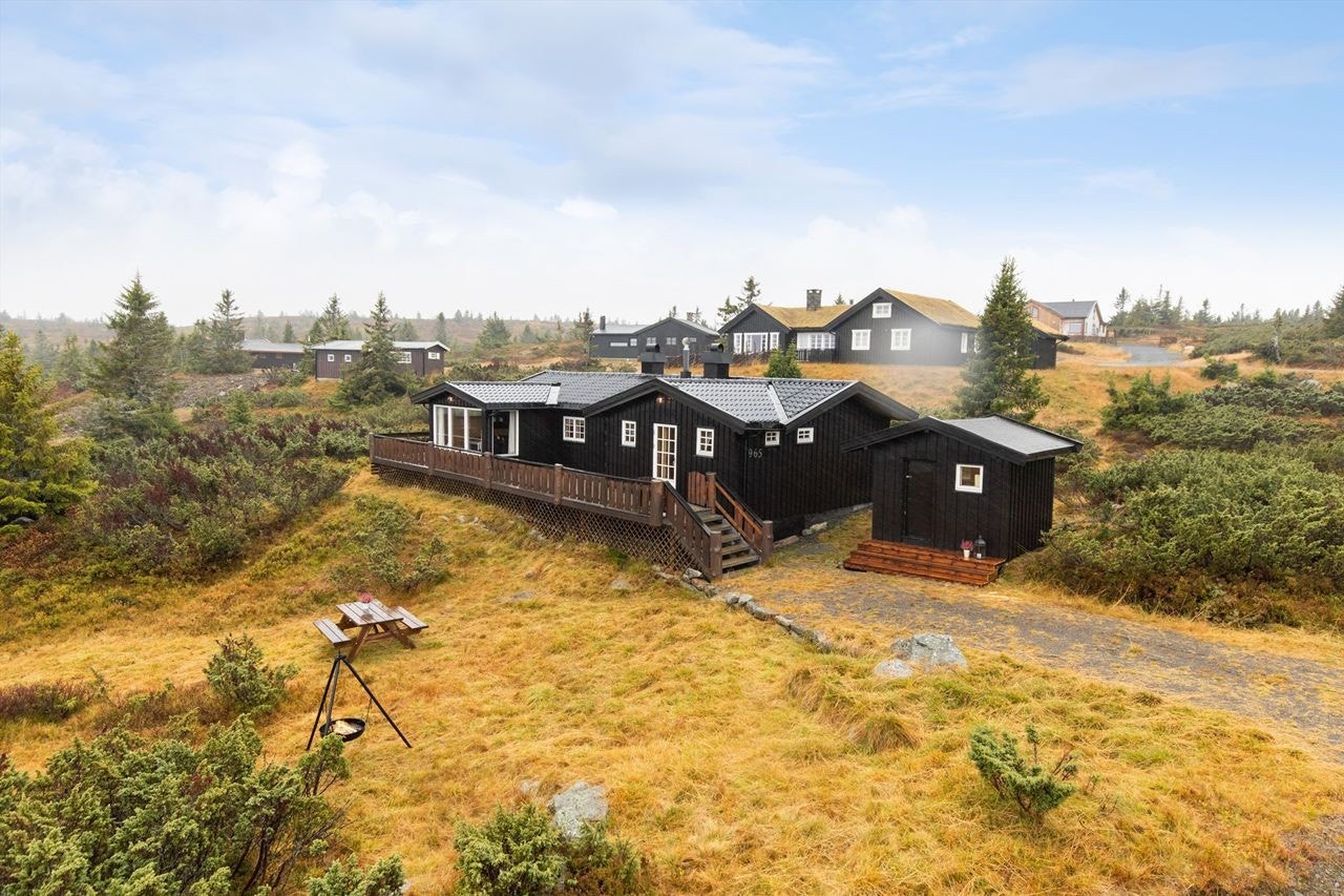 Oversiktsbilde fra eiendommen. Galleribilde