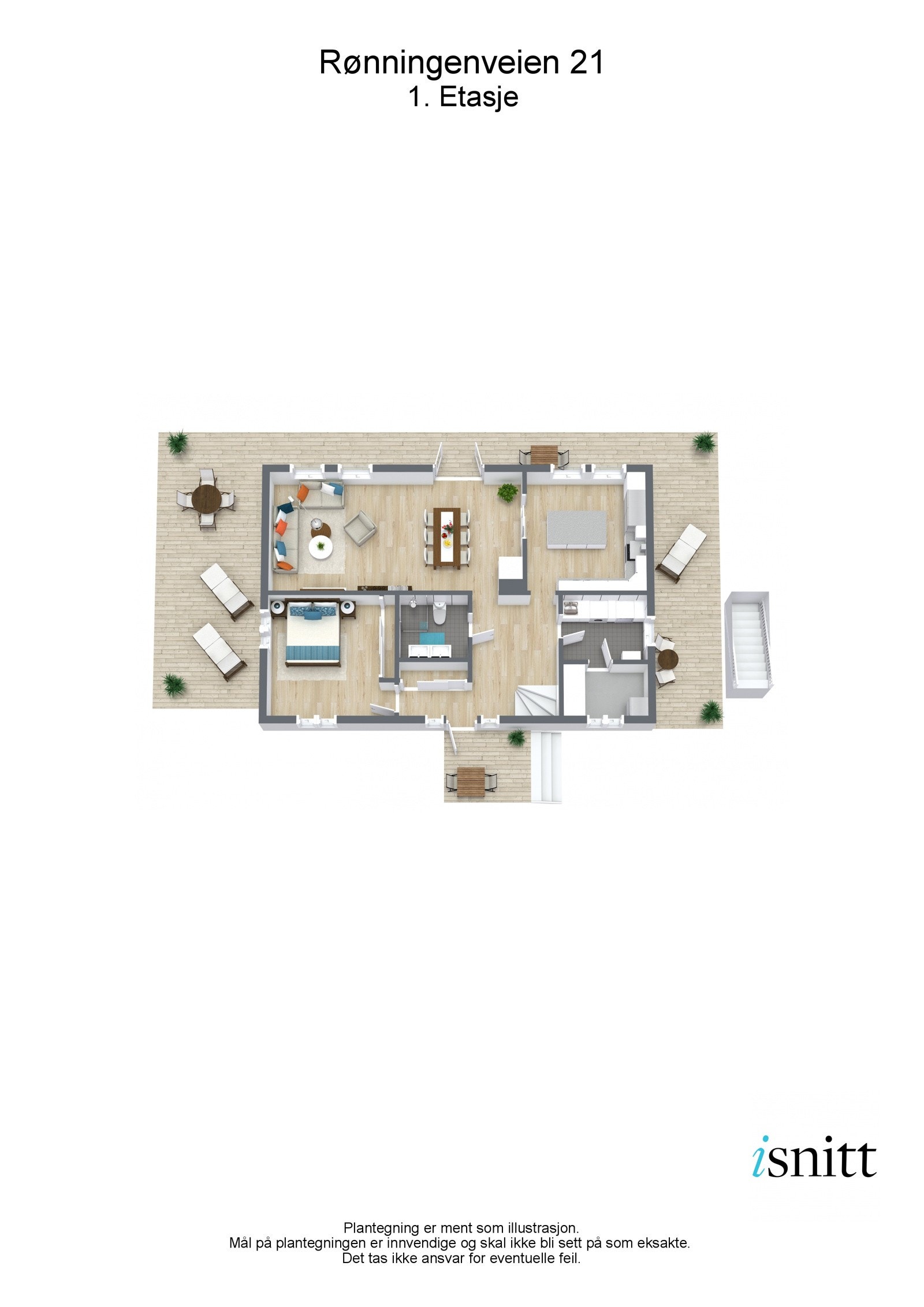 Rønningenveien 21 - 3D - 1. Etasje - Letterhead Galleribilde