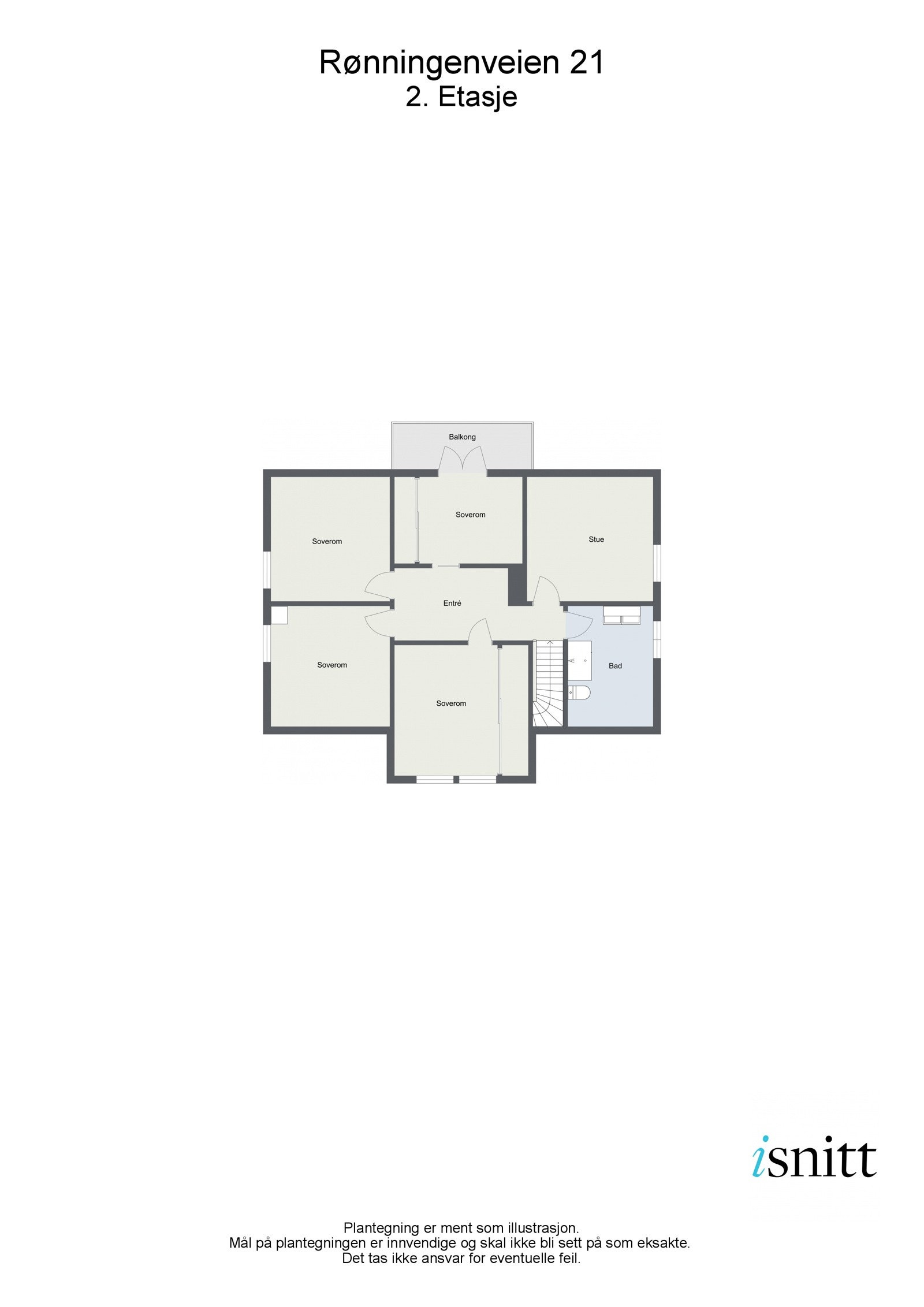 Rønningenveien 21 - 2D - 2. Etasje - Letterhead Galleribilde