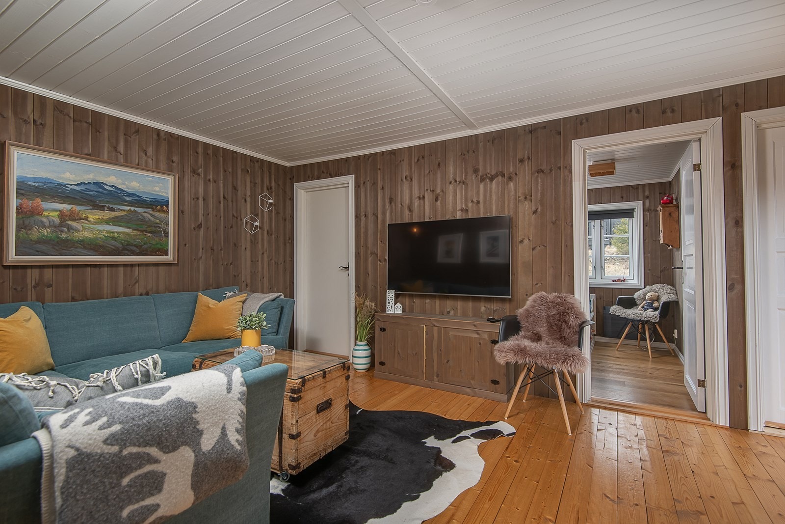 En innbydende hytte med fin planløsning med gode romstørrelser Galleribilde