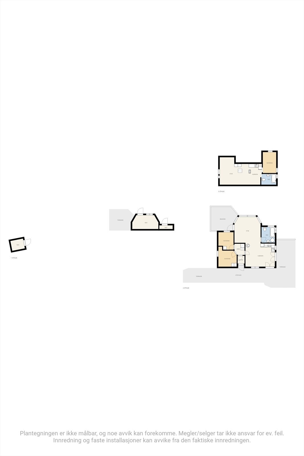 Plantegning. Galleribilde