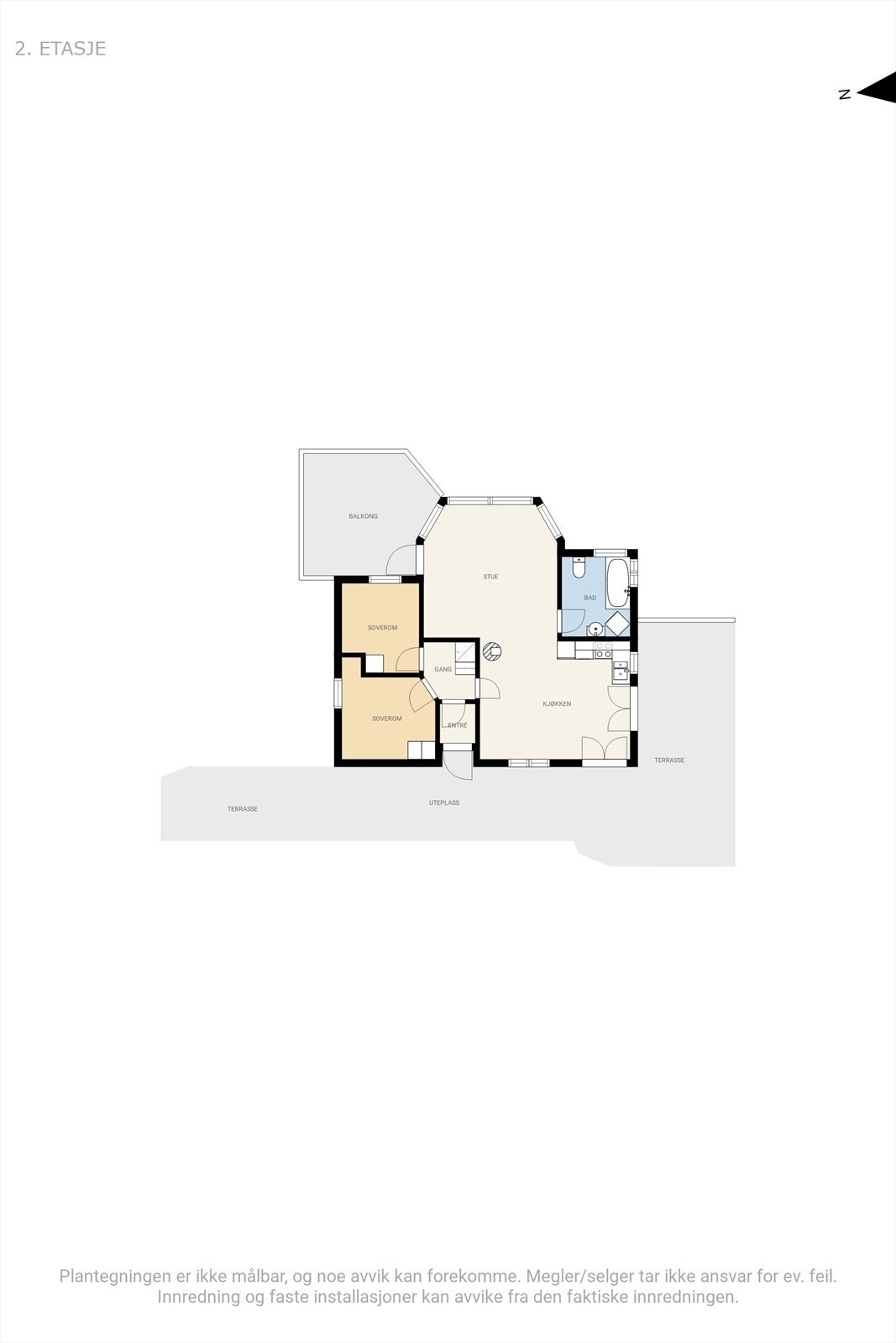 Plantegning. Galleribilde