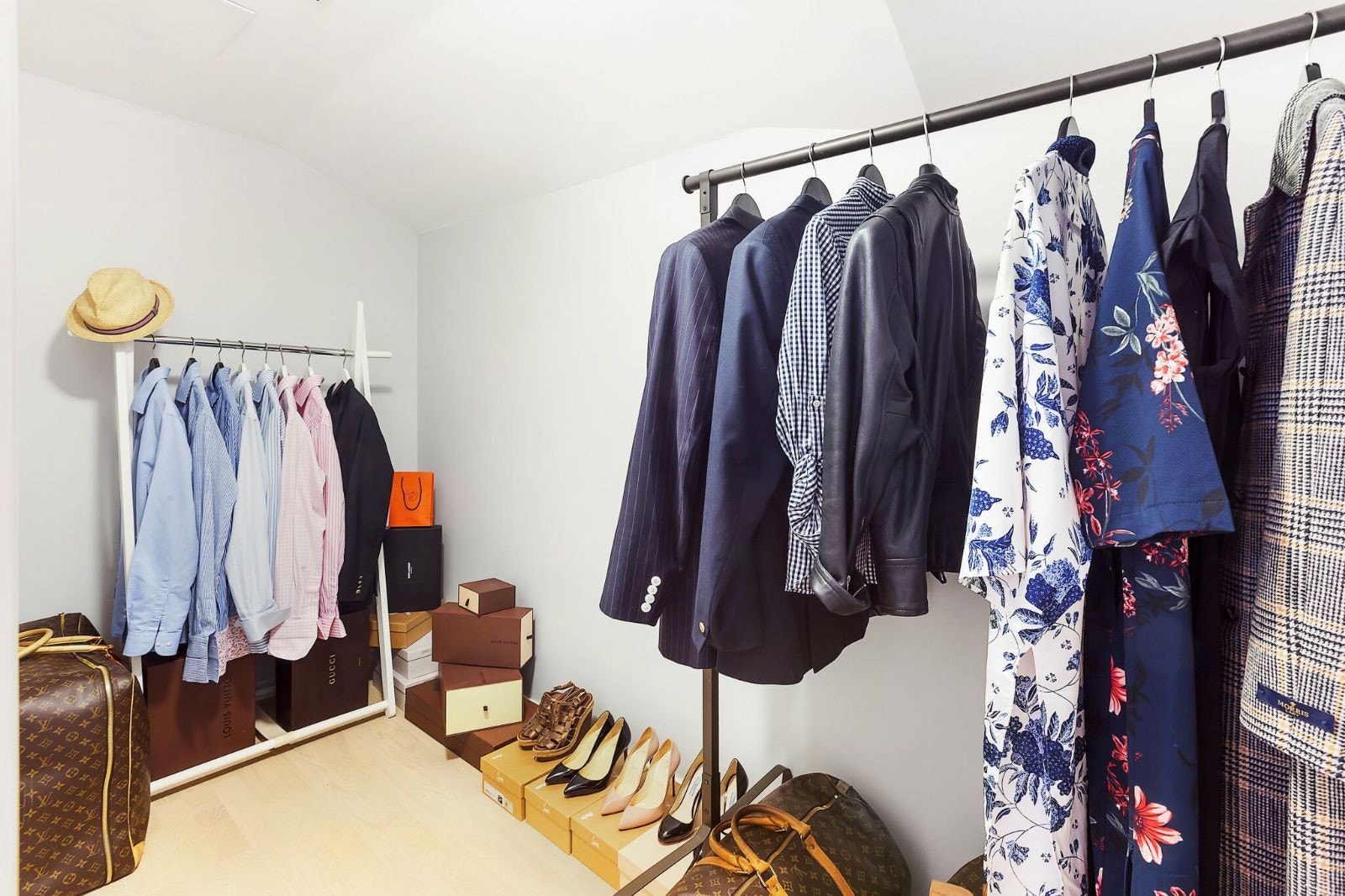 Garderobeløsning på soverom Galleribilde