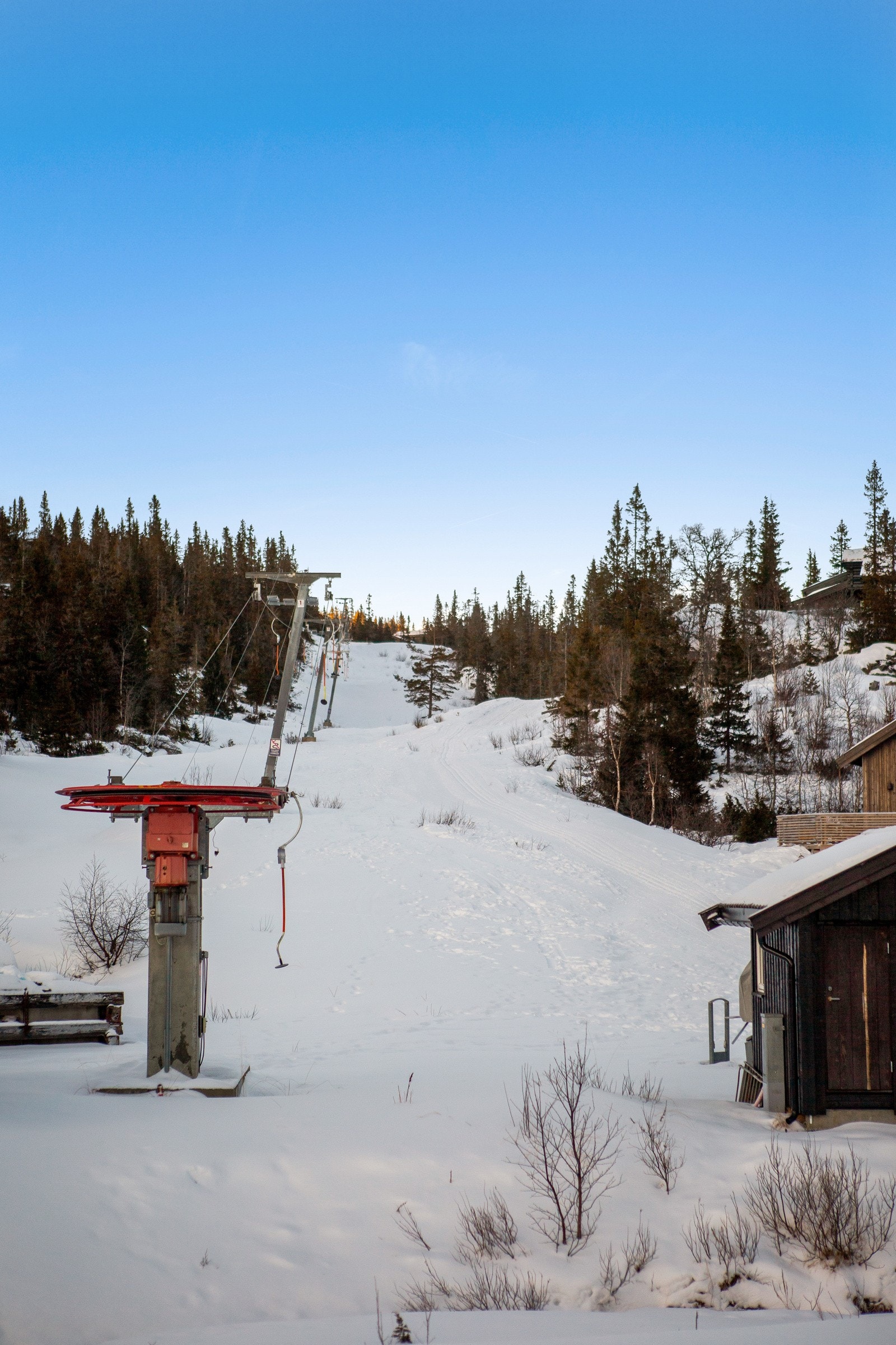 Ski in / ski out i Gaustablikk alpinanlegg Galleribilde
