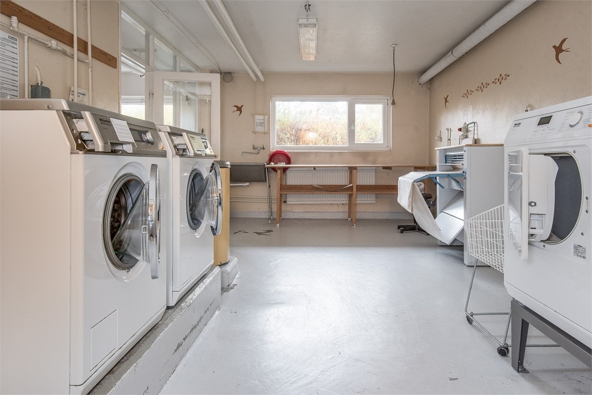 Gemensam tvättstuga Galleribilde