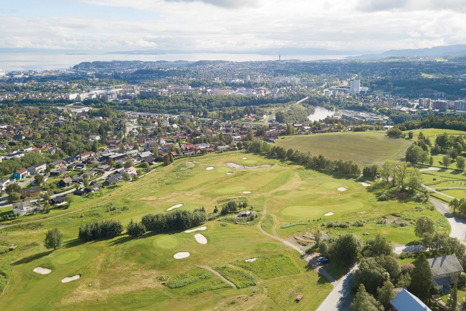 Gangavstand til golfbane på Havstein.