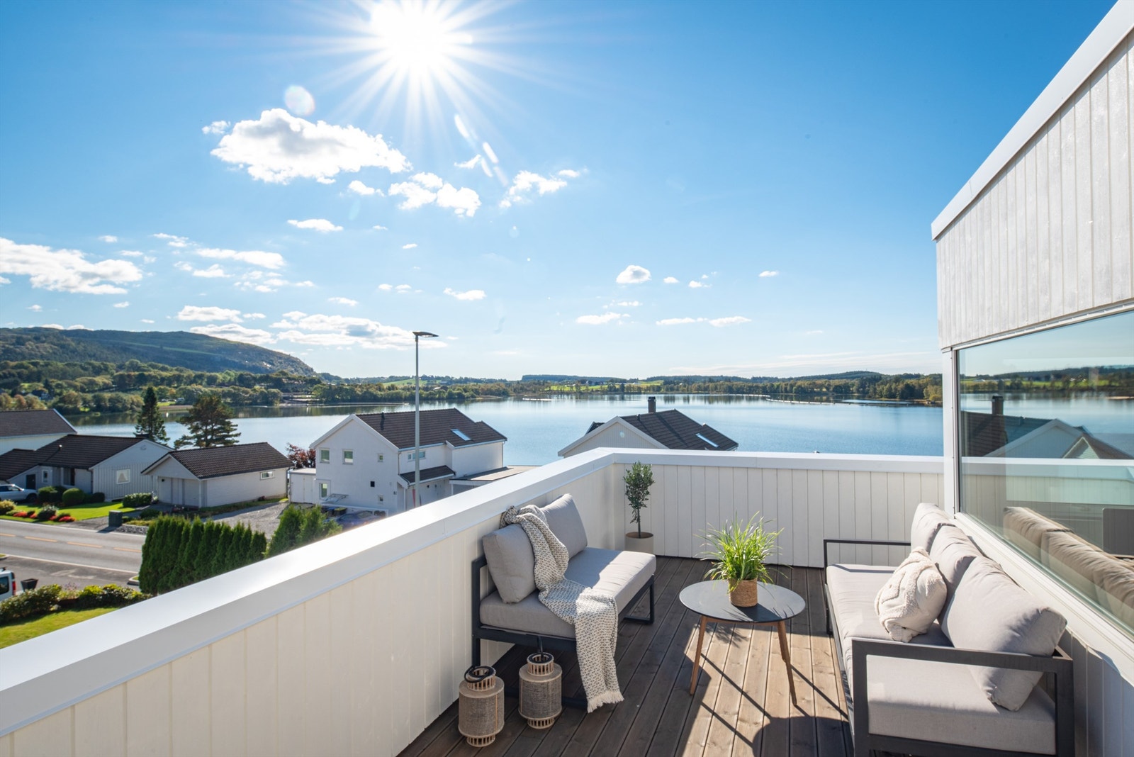 Takterrassen trenger ingen beskrivelse. Denne taler for seg selv. Galleribilde