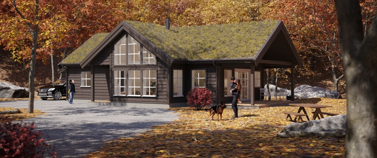 Eksempel på hytte Galleribilde