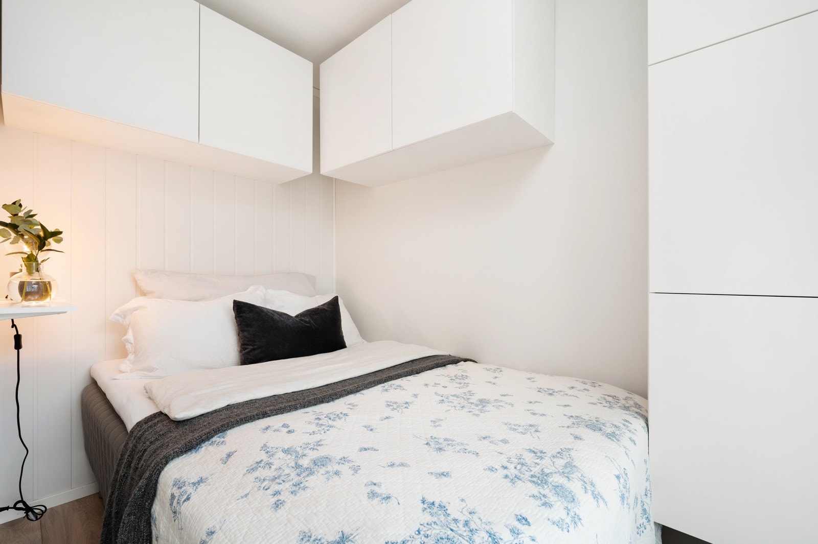 Leiligheten har i senere tid fått bygget et rom som i dag er benyttet som soverom. Galleribilde