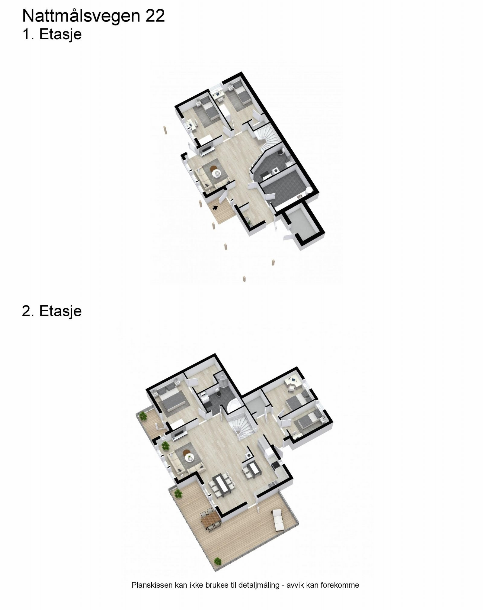 Planskisse 3D.