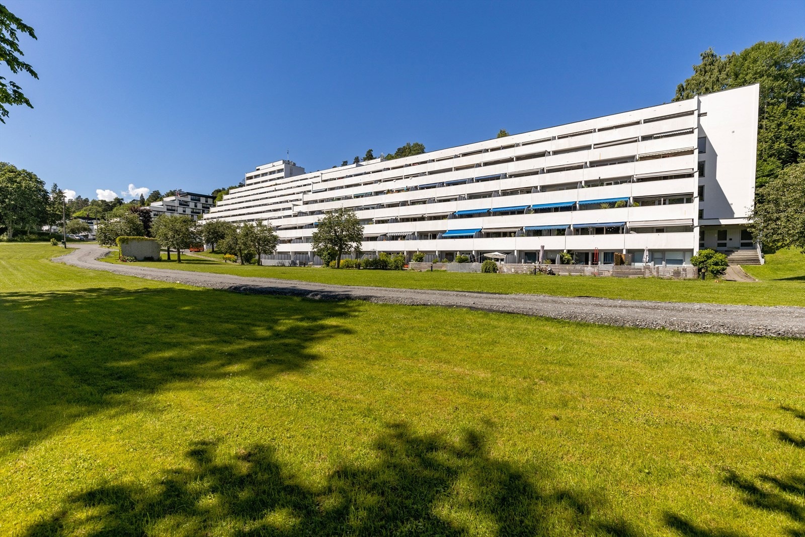 Fasade Herregårdsveien 8 A og B Galleribilde