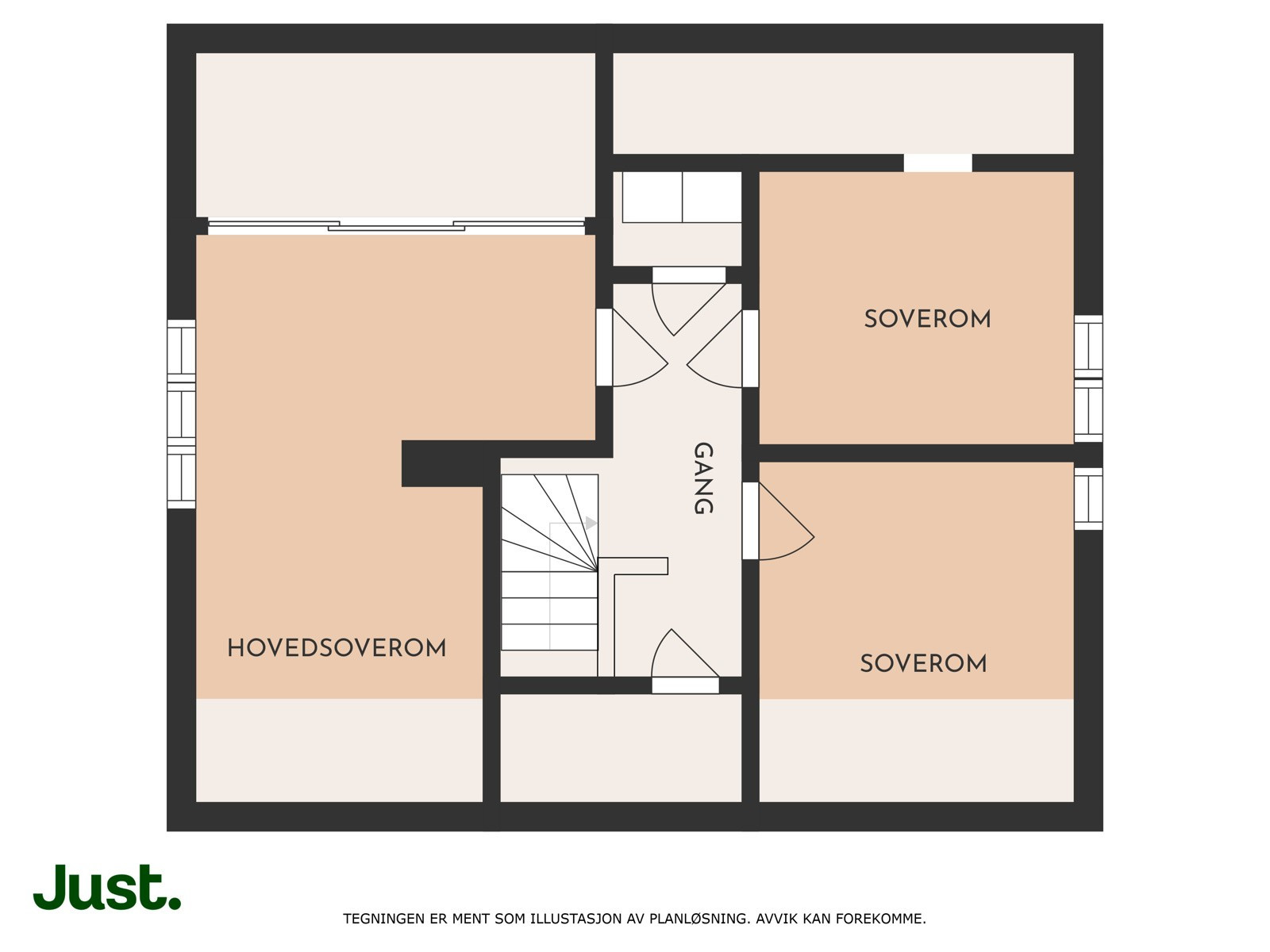 Planskisse loftsetasje