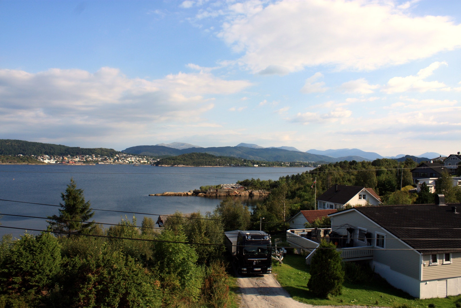 utsikt nord-vest Galleribilde