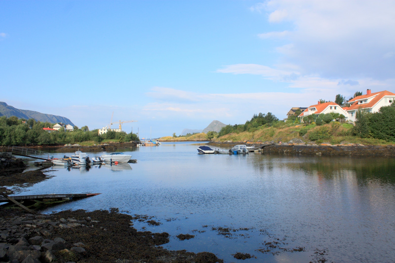 utsikt vest fra bukta Galleribilde