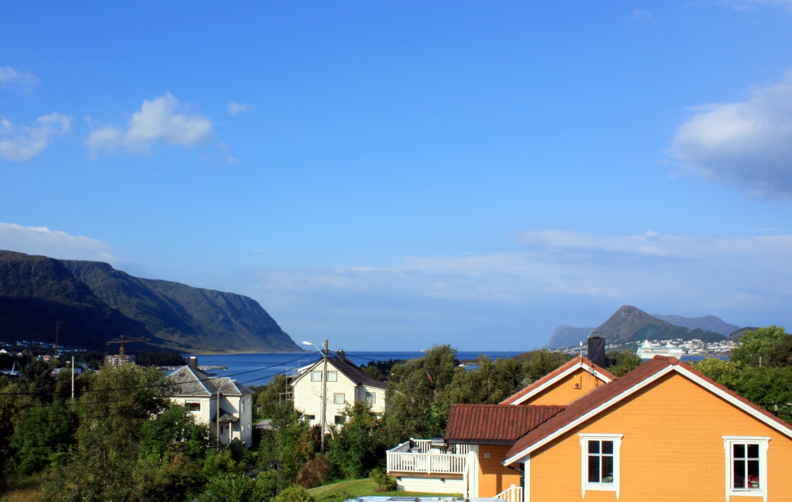 Utsikt vest Galleribilde