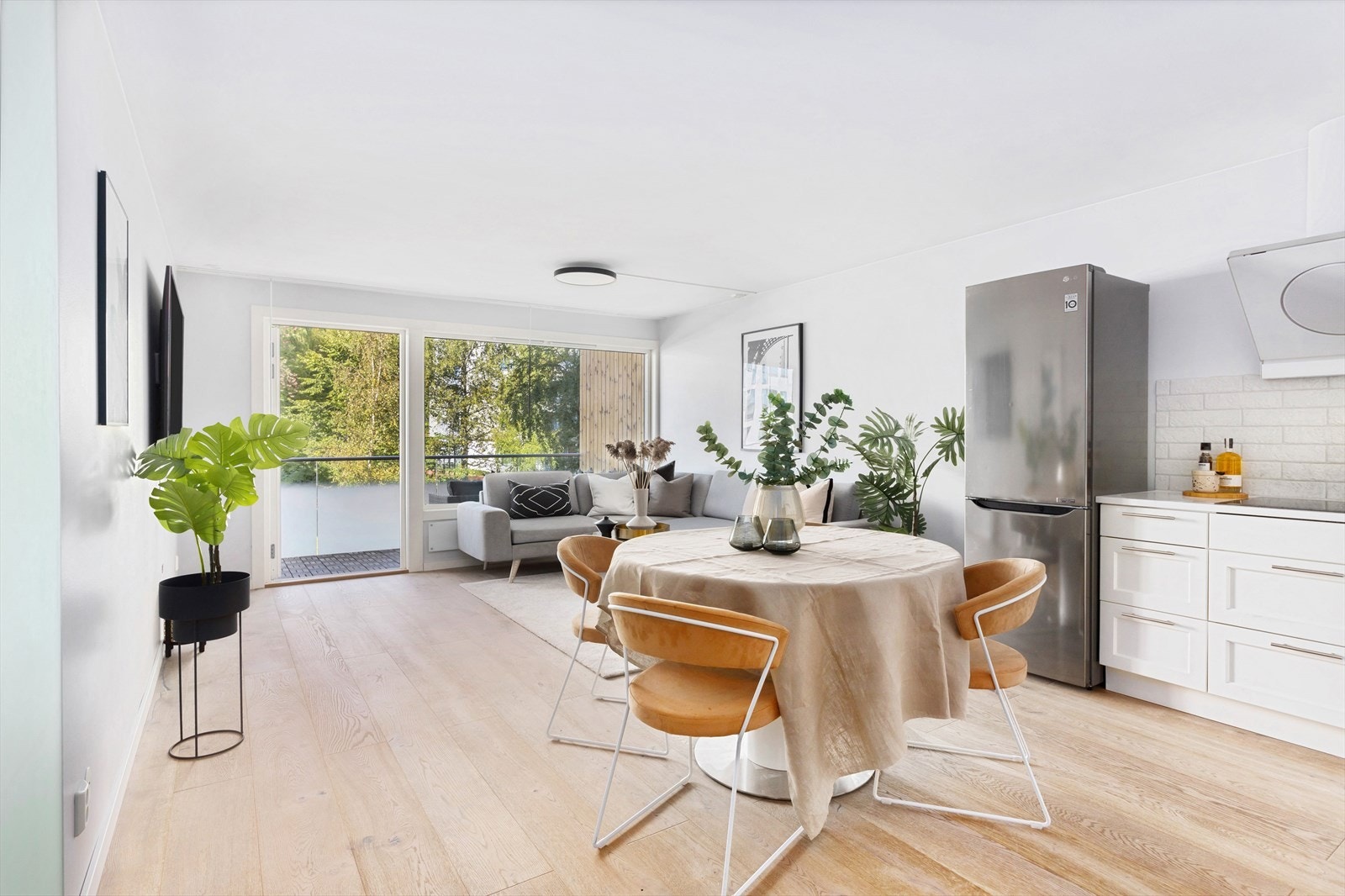 Leiligheten har god planløsning og fremstår svært delikat. Galleribilde