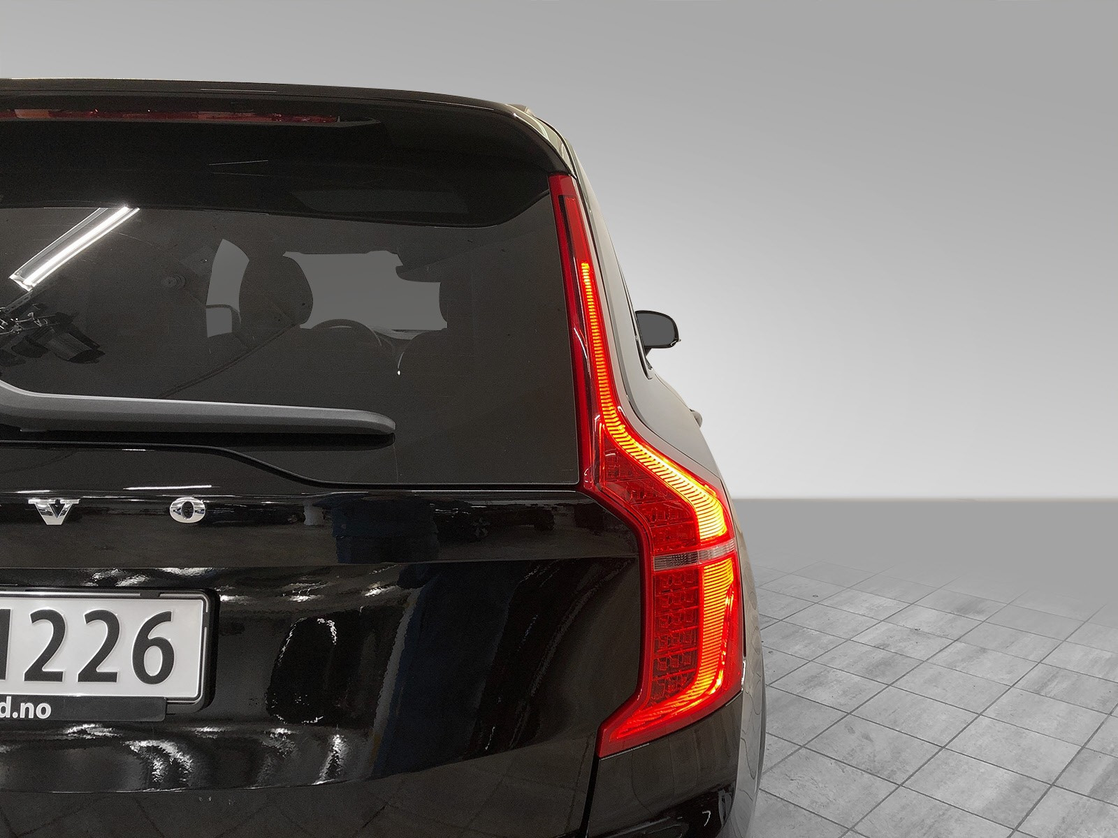 Volvos anerkjent baklykter i LED sørger for god synlighet i trafikken