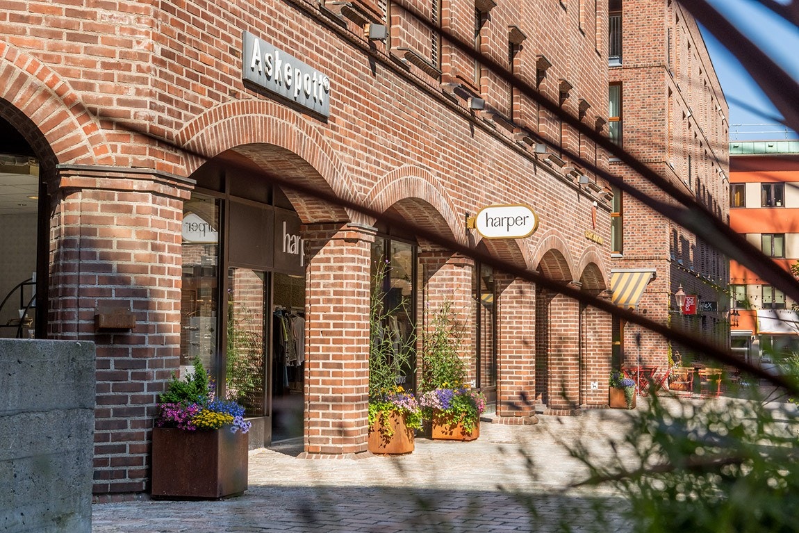 Ankomst fra Storgata mot hovedinngang. Galleribilde