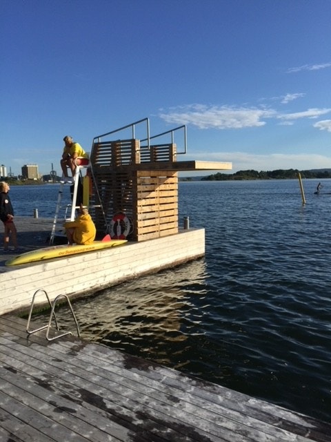 Badeplass Sørenga sjøbad Galleribilde