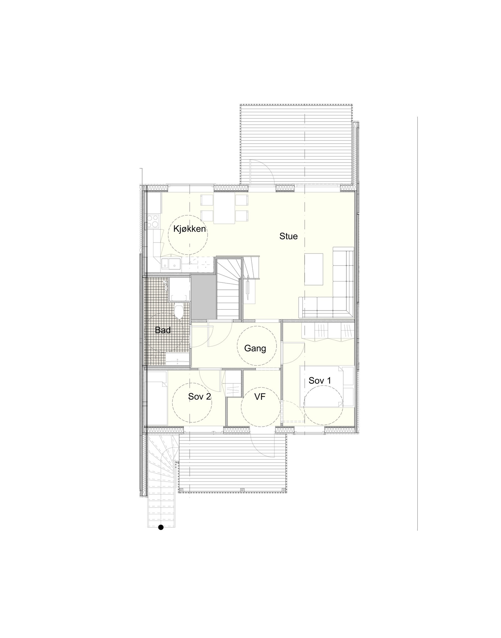 5 - roms leilighet Galleribilde