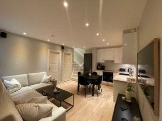 Stue åpen løsning og Sonos Galleribilde