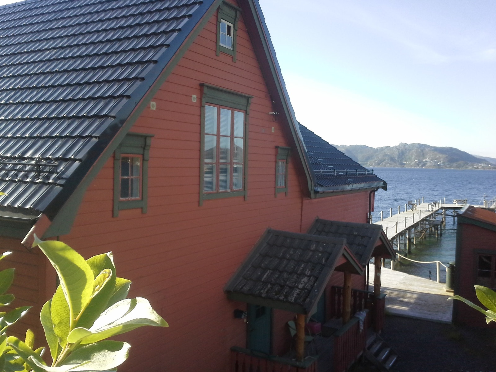 Sett fra parkerings plass Galleribilde