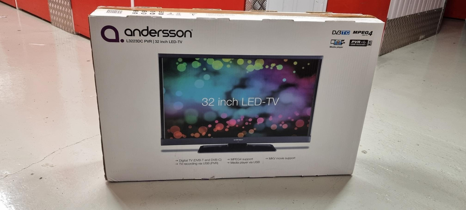 Andersson LED TV with Remote Control