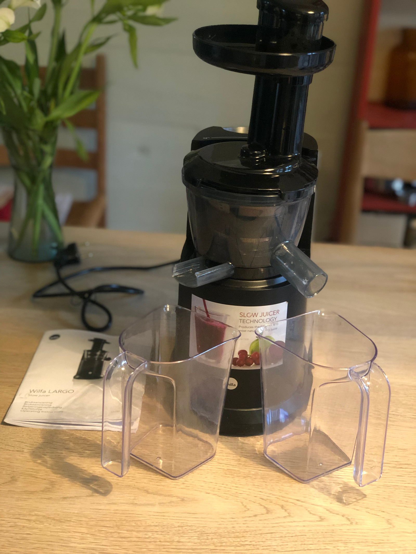 wilfa largo slow juicer sjv150b