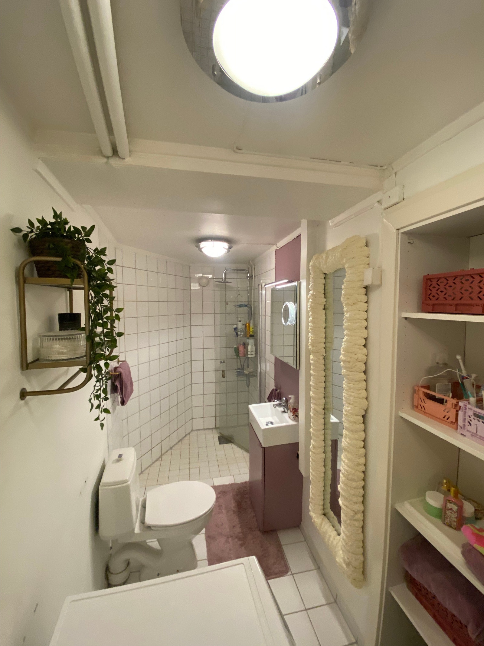 Baderom med varmekabler. Galleribilde