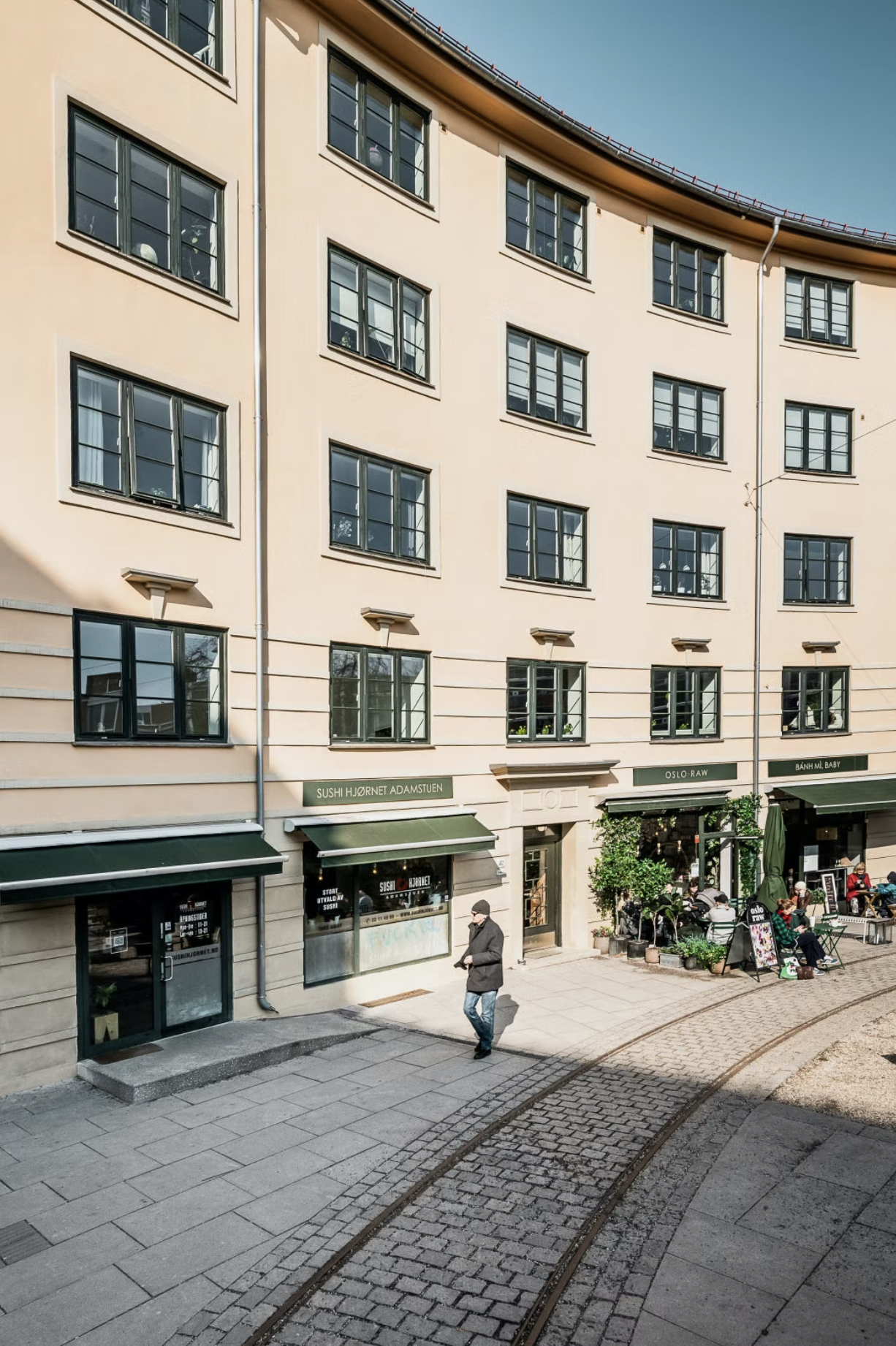 Her vil du har umiddelbar tilgang på alt av servicetilbud, kollektivtransport og restauranter. Galleribilde