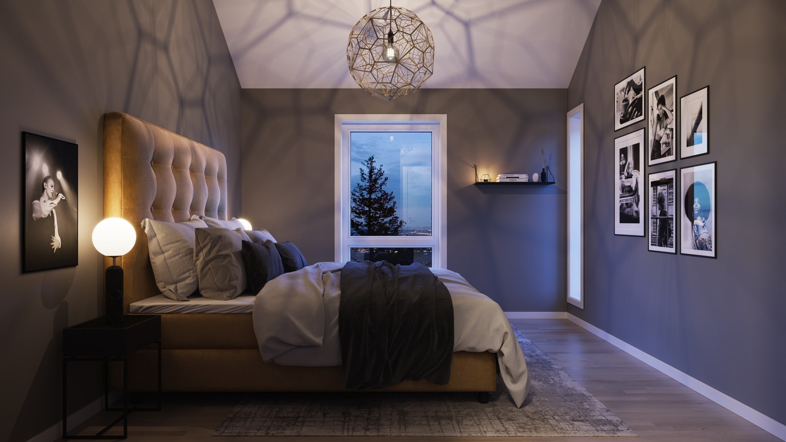 Soverom Nevie Galleribilde