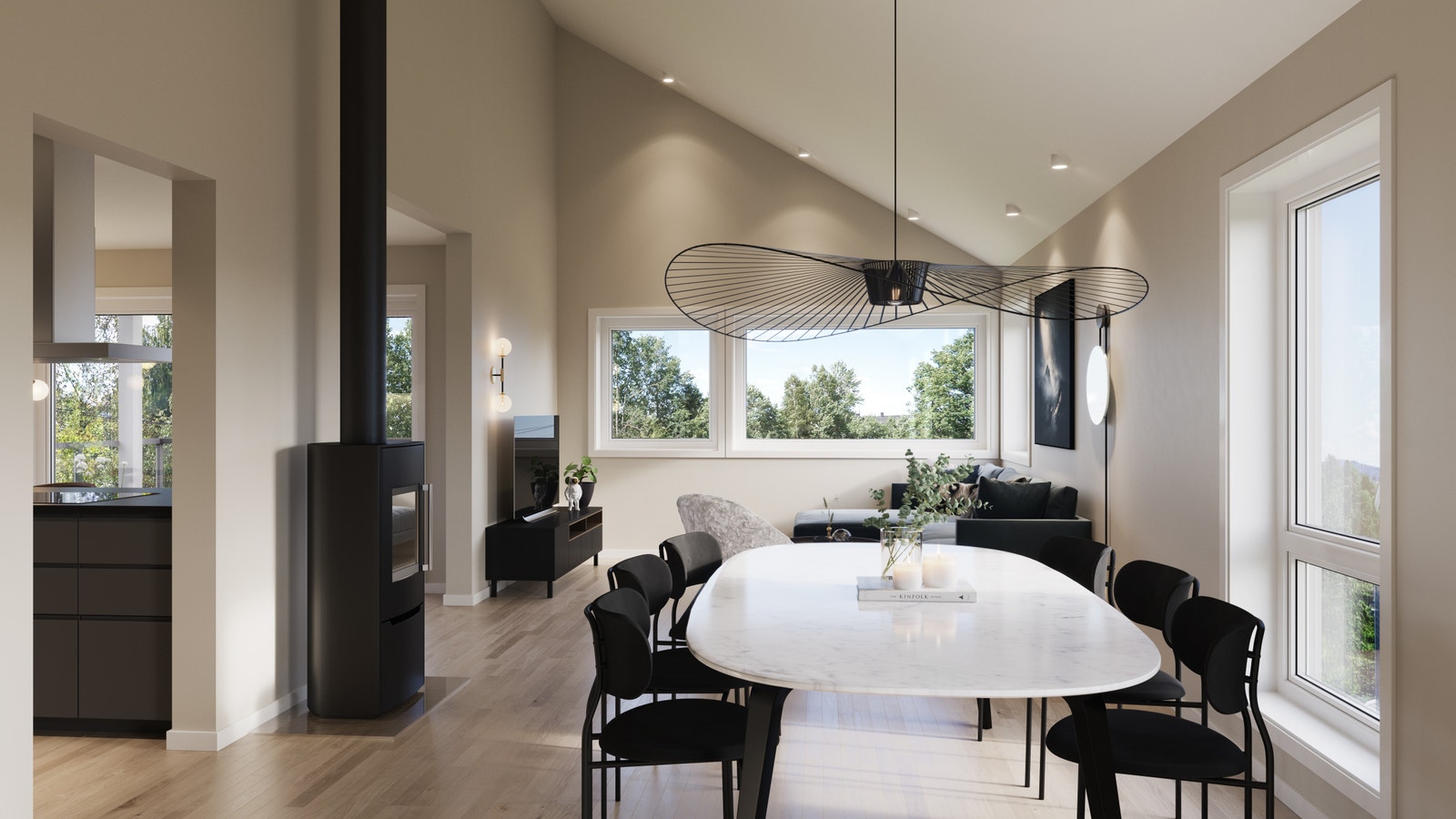 Stue Nevie Galleribilde