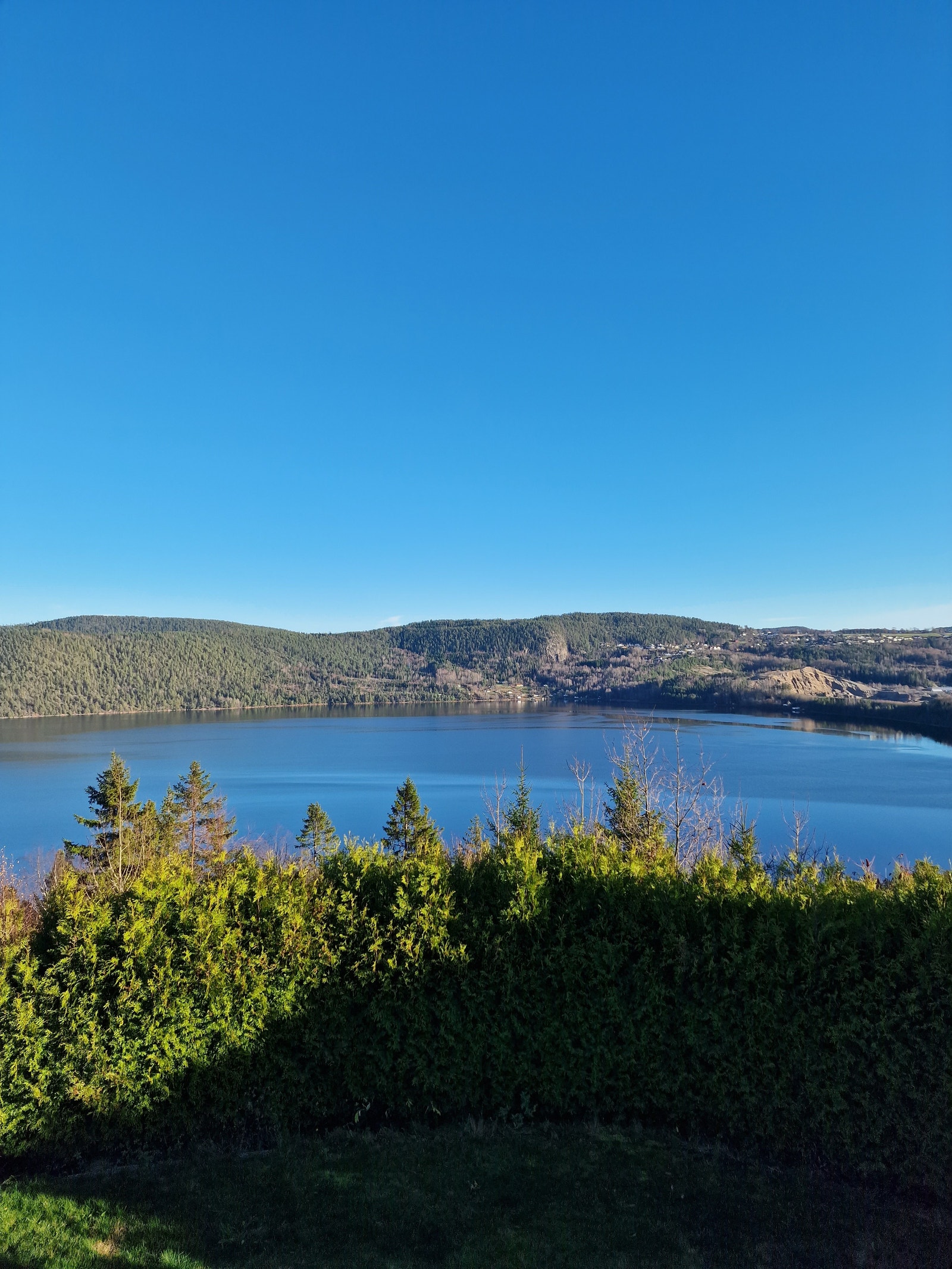 Flott utsikt over Drammensfjorden Galleribilde