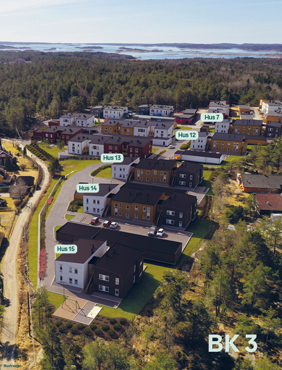 Illustrasjon med husnr Galleribilde