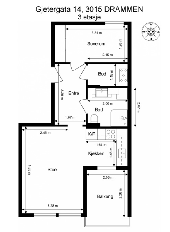 Planløsning Galleribilde