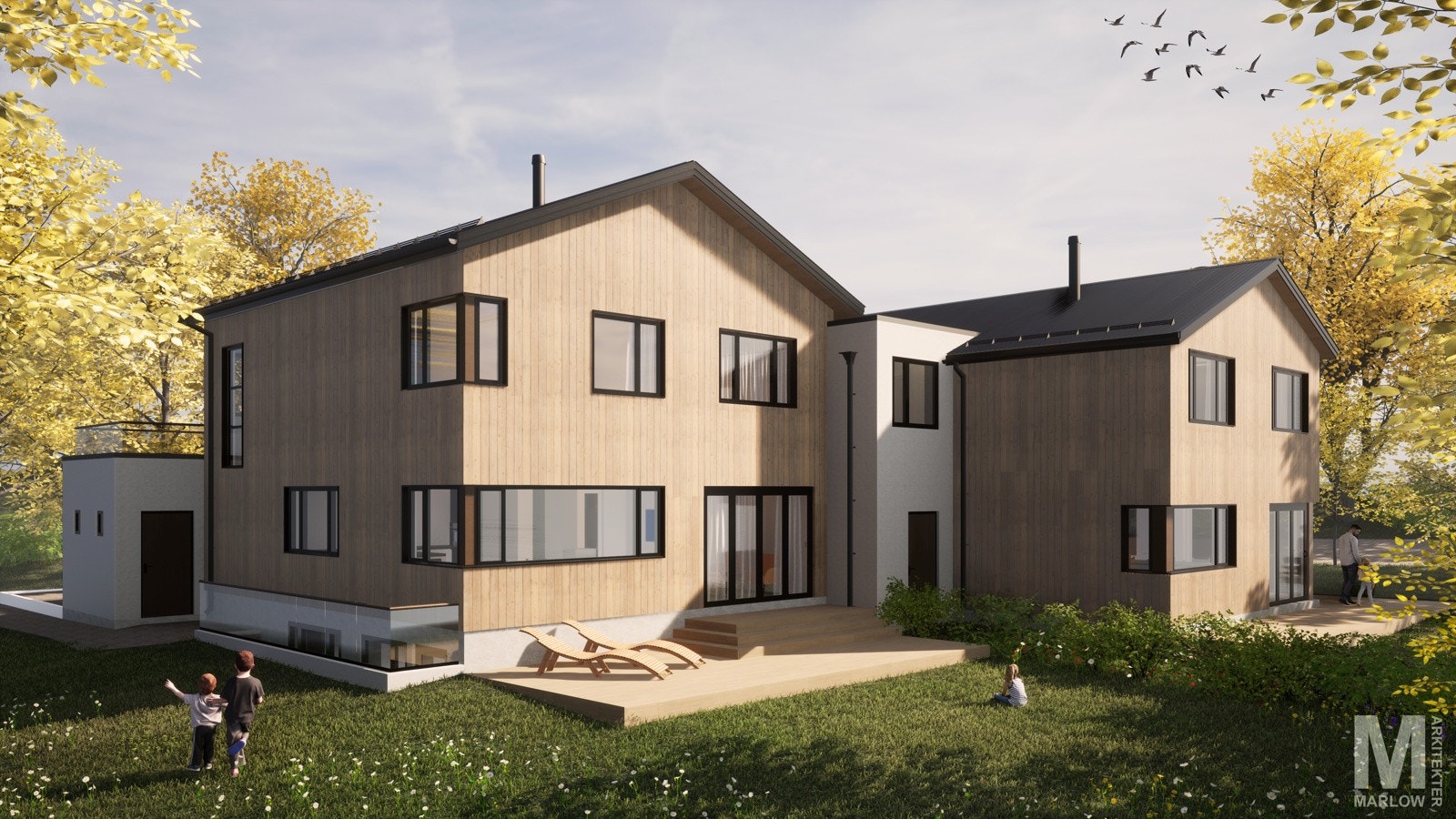 Eksteriør hage Galleribilde