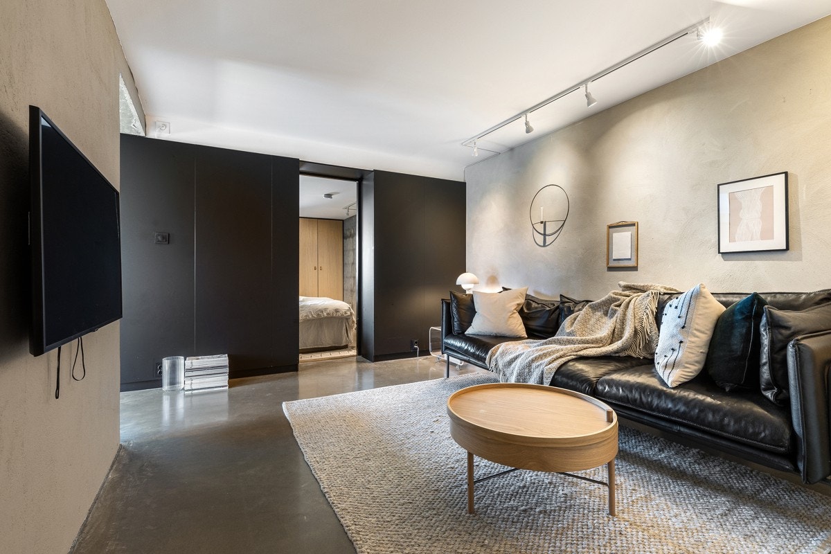 Stue mot soverom Galleribilde