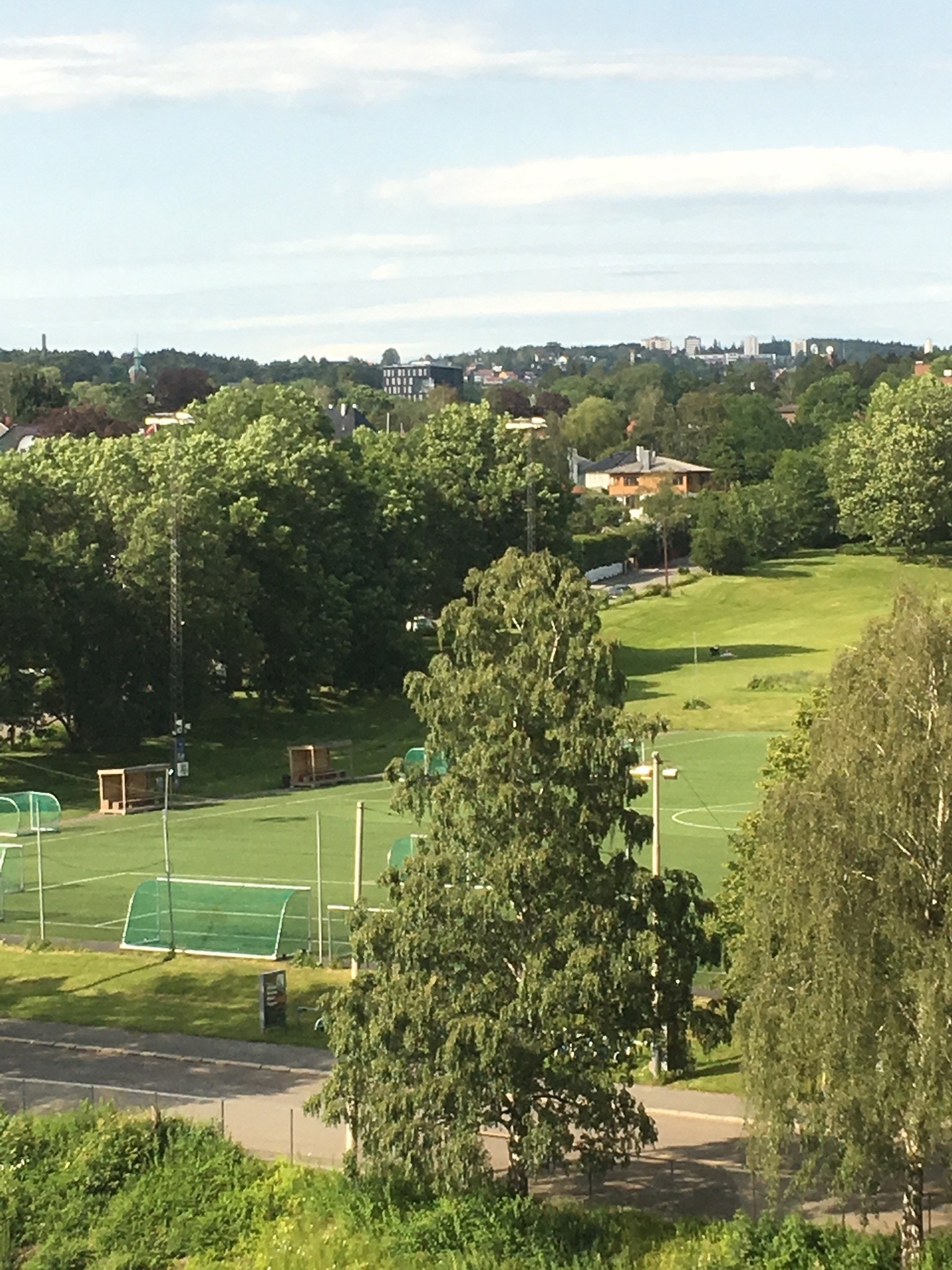 Utsikt fra hybelen Galleribilde